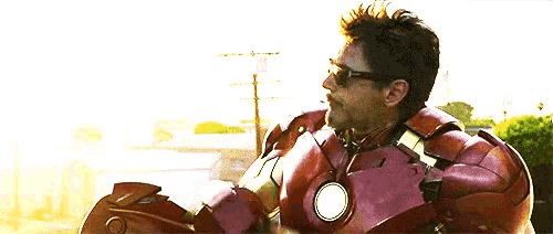 Robert Downey Jr. donut-ironman