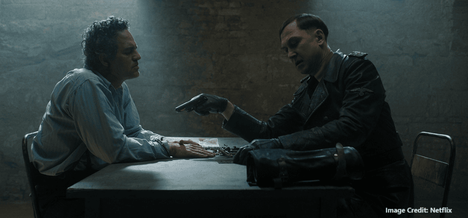 Daniel LeBlanc Interrogated by von Rumpel - All the Light We Cannot See - Netflix
