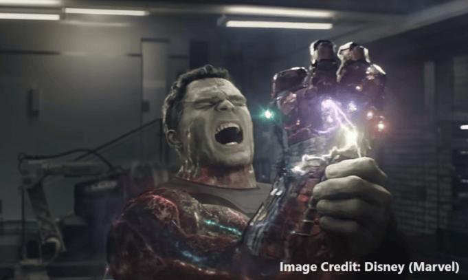 Hulk Snapping - Avengers Endgame - Disney(Marvel)
