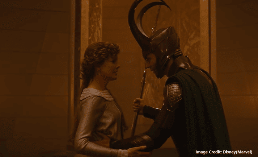 Loki with his Mother in Asgard - Disney(Marvel)