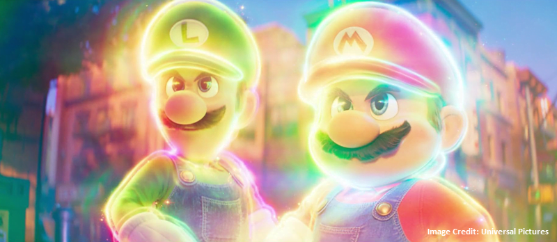 Mario and Luigi bond - Super Mario Bros. Movie 2023 - Universal Pictures