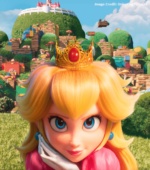Princess Peach - Super Mario Bros. Movie 2023 - Universal Pictures