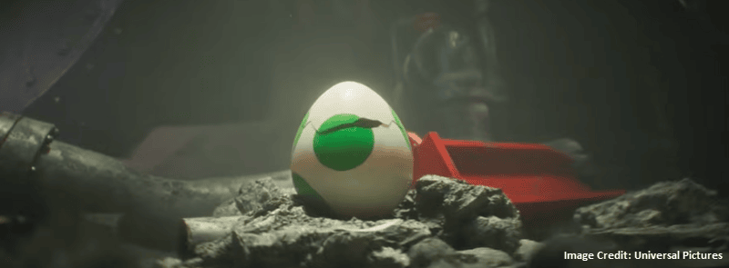 postcredit egg crack - Super Mario Bros. Movie 2023 - Universal Pictures