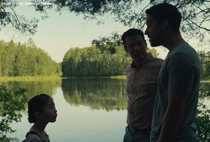 The Family at Lake - Knock at the Cabin 2023 - Universal Pictures