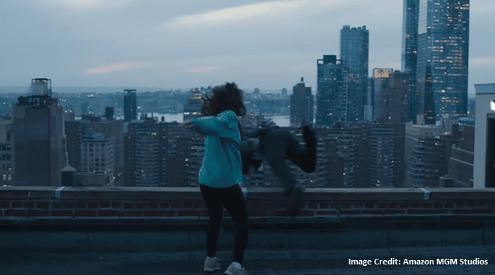 Action scenes across New York City - Mr. & Mrs. Smith 2024 Season 1 - Amazon MGM Studios