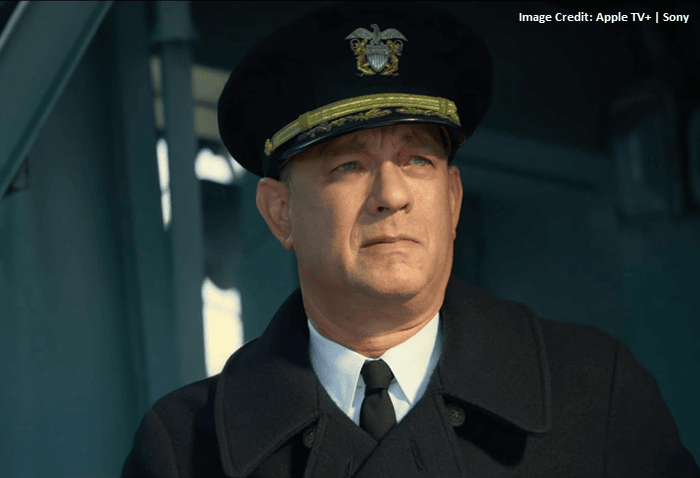 Captain Ernest Krause, portrayed by Tom Hanks - Greyhound 2020 - Apple TV+, Sony