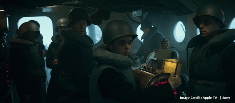 Ship's Crew on the Bridge - Greyhound 2020 - Apple TV+, Sony